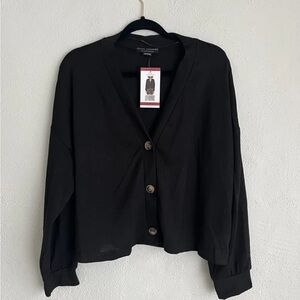 SOCIAL Standard by Sanctuary Women's M Button Daytripper Cardigan Bl…